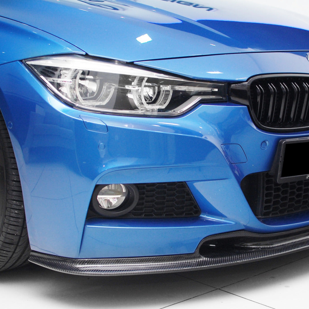 BMW F30/F31 3-Serie Varis Style Carbon Fiber Frontleppe - Sportsdeler