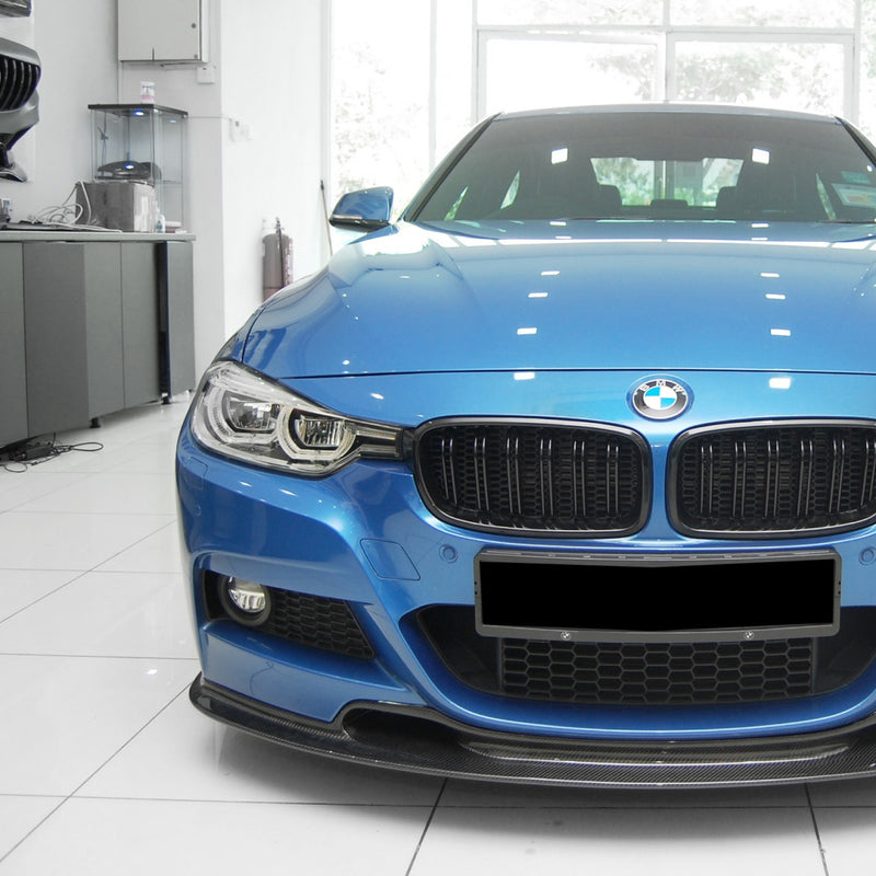 BMW F30/F31 3-Serie Varis Style Carbon Fiber Frontleppe - Sportsdeler