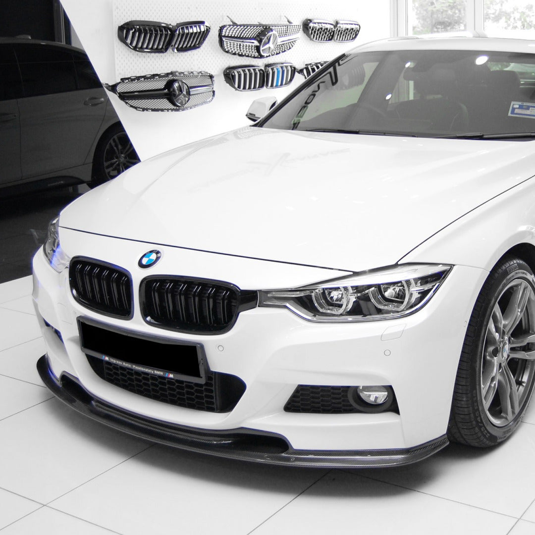 BMW F30/F31 3-Serie Varis Style Carbon Fiber Frontleppe - Sportsdeler