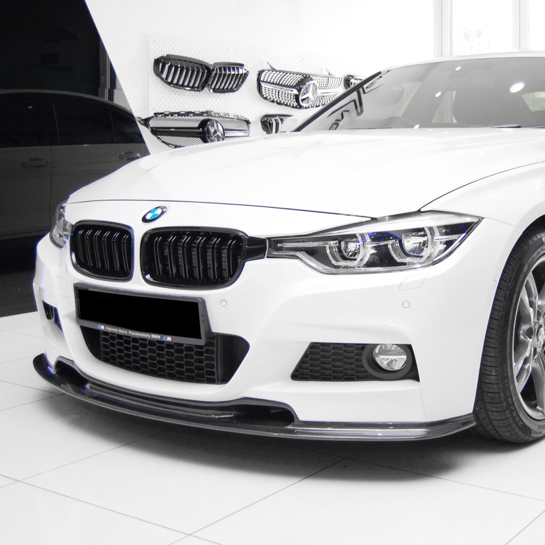 BMW F30/F31 3-Serie Varis Style Carbon Fiber Frontleppe - Sportsdeler