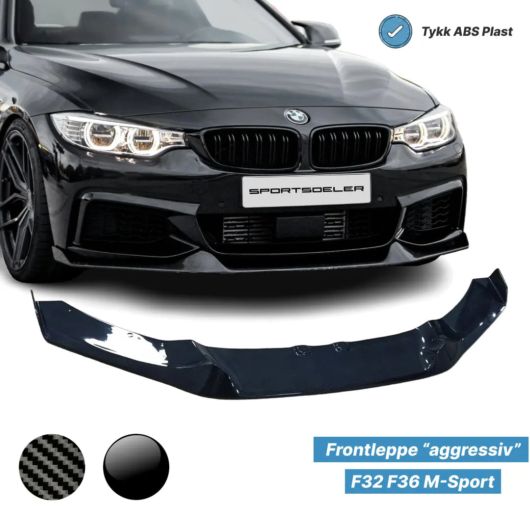 BMW F32/F36 4-Serie Frontleppe "aggressiv" - Sportsdeler