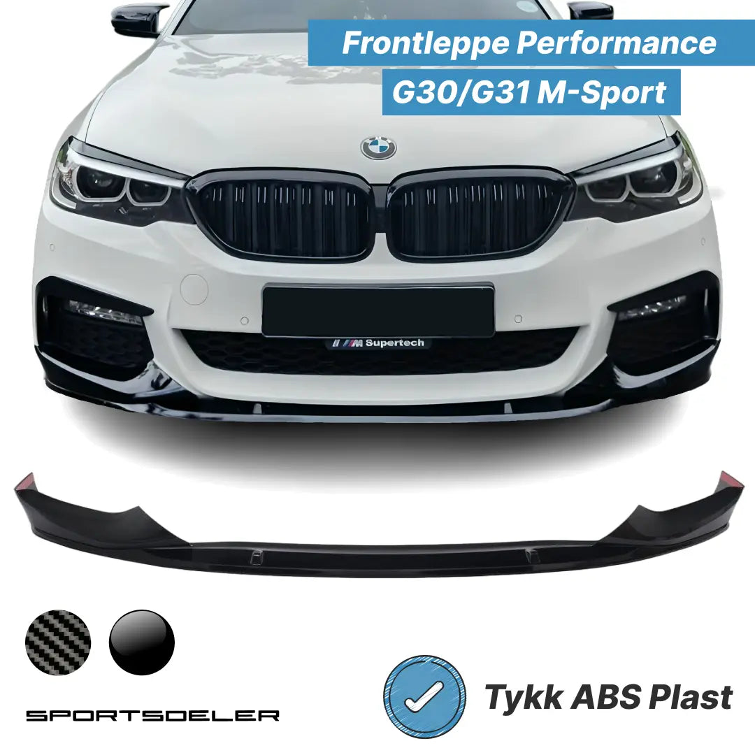 BMW G30/G31 5-Serie M-Sport Performance Style Frontleppe