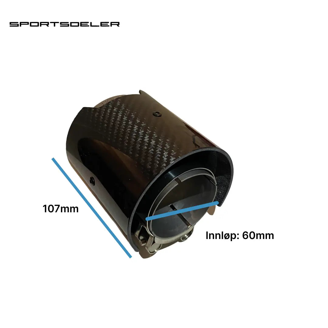 BMW M Performance Carbon Endestusser - Sportsdeler
