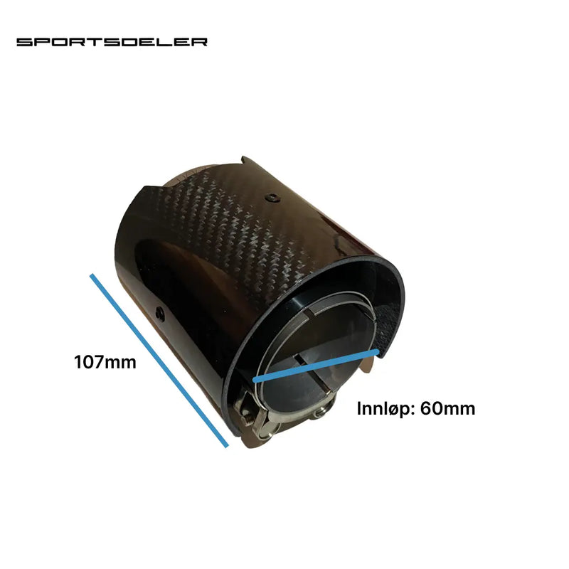 BMW M Performance Carbon Endestusser - Sportsdeler
