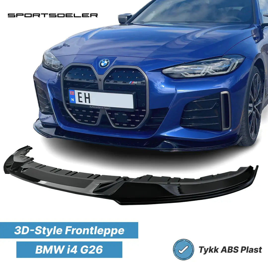 BMW i4 G26 4-Serie 3D-Style Frontleppe