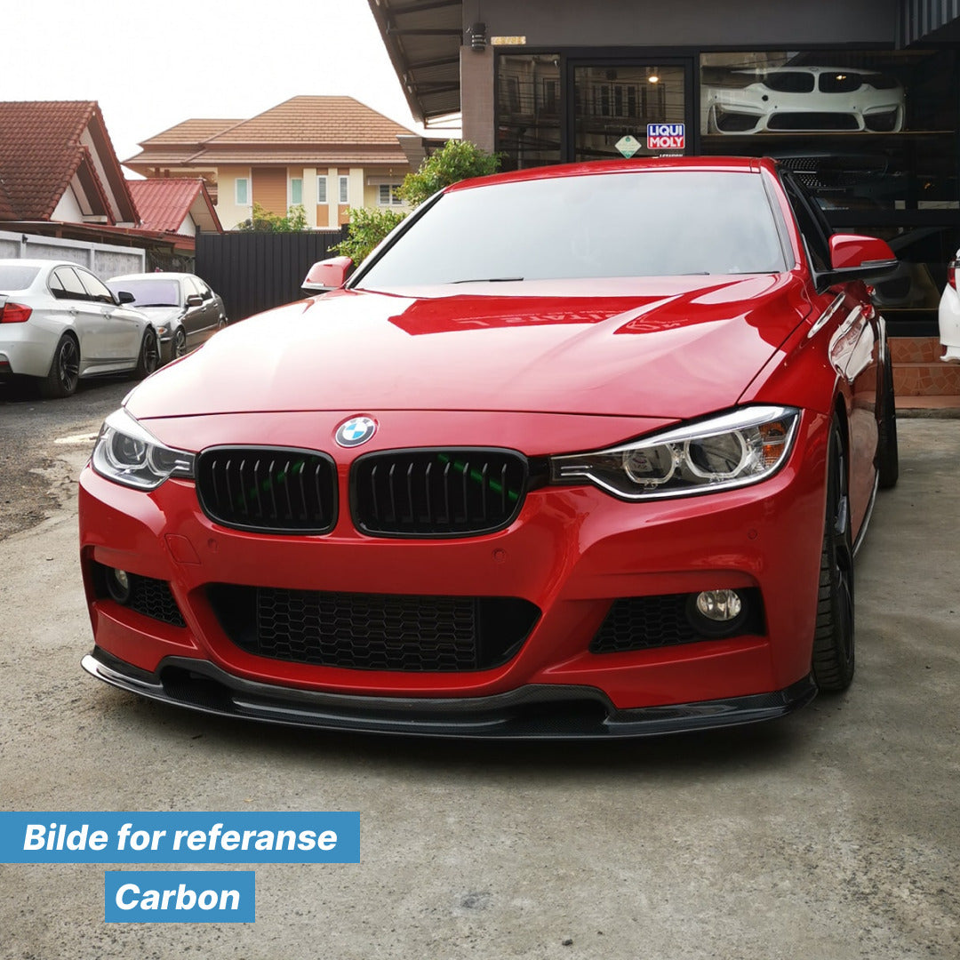 BMW F30/F31 3-Serie Varis Frontleppe "Gloss Black" - Sportsdeler