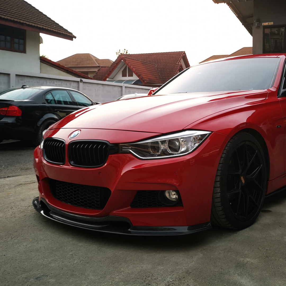 BMW F30/F31 3-Serie Varis Frontleppe "Gloss Black" - Sportsdeler
