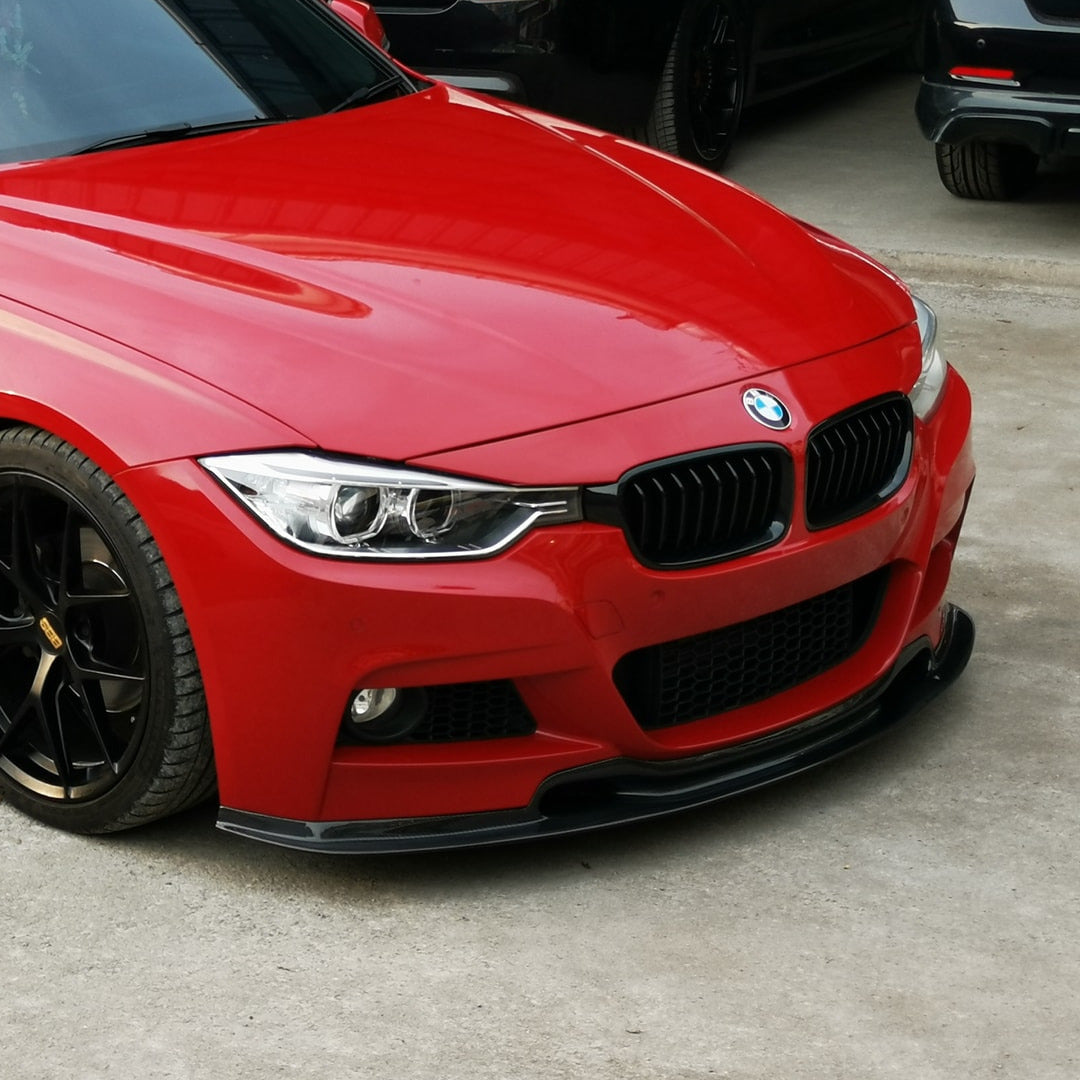 BMW F30/F31 3-Serie Varis Frontleppe "Gloss Black" - Sportsdeler