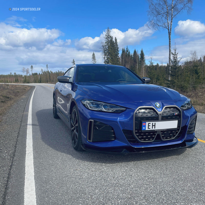 BMW i4 G26 4-Serie 3D-Style Frontleppe - Sportsdeler
