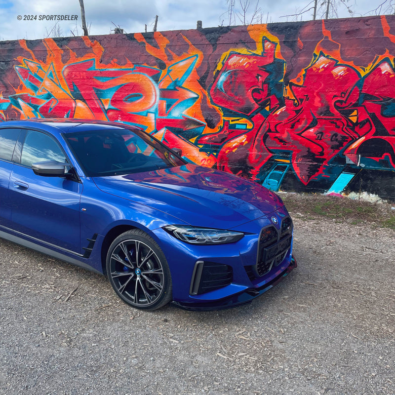 BMW i4 G26 4-Serie 3D-Style Frontleppe - Sportsdeler