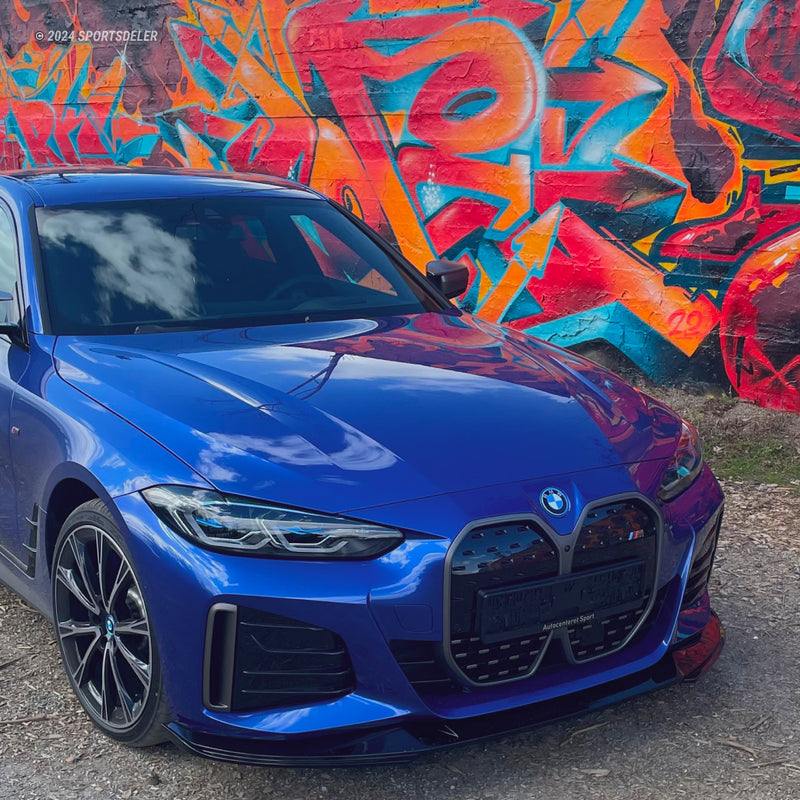 BMW i4 G26 4-Serie 3D-Style Frontleppe - Sportsdeler