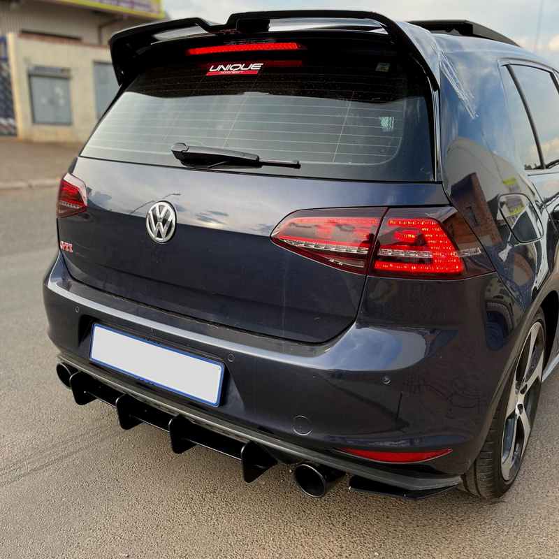 Golf 7 GTD GTI GTE Diffuser - Sportsdeler