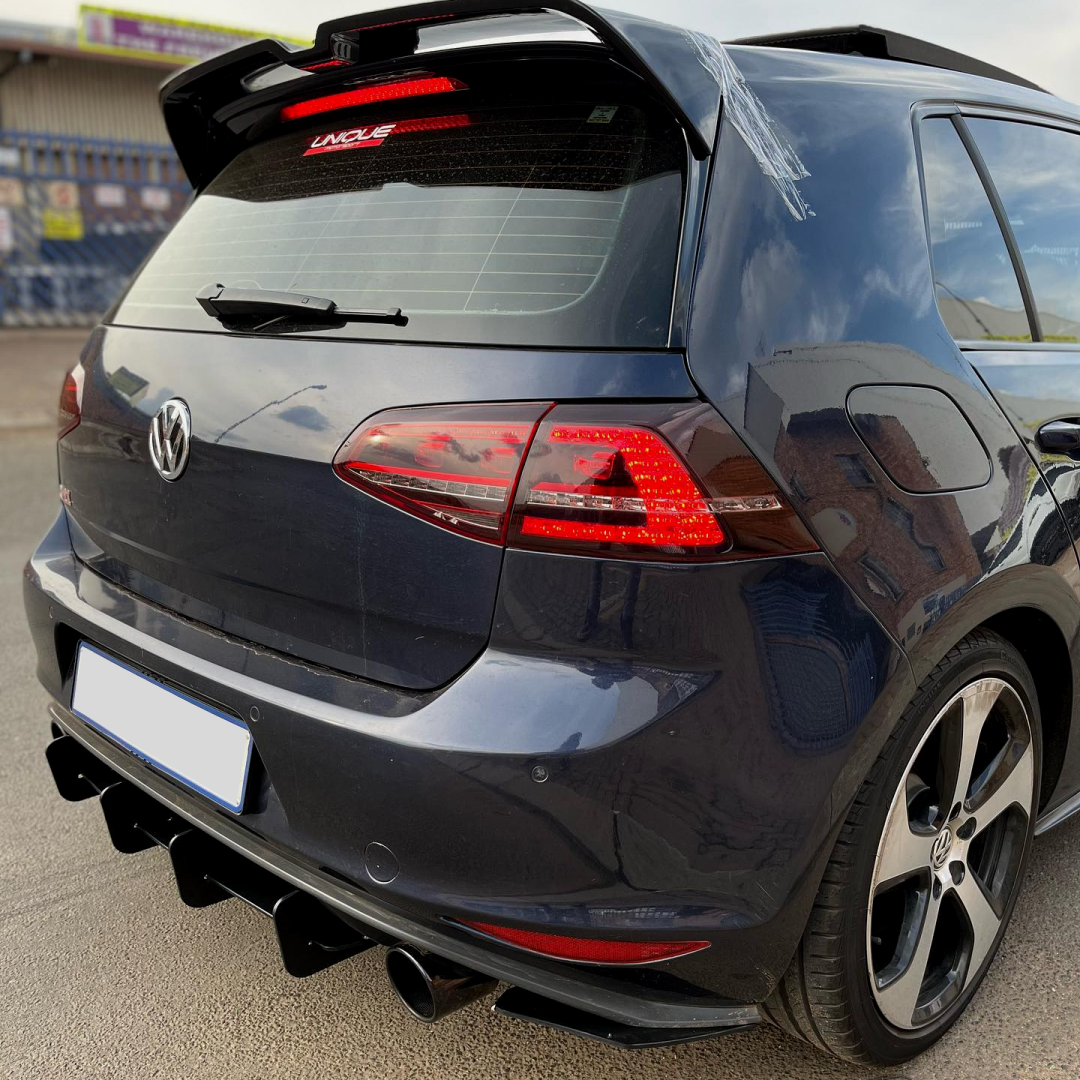 Golf 7 GTD GTI GTE Diffuser - Sportsdeler