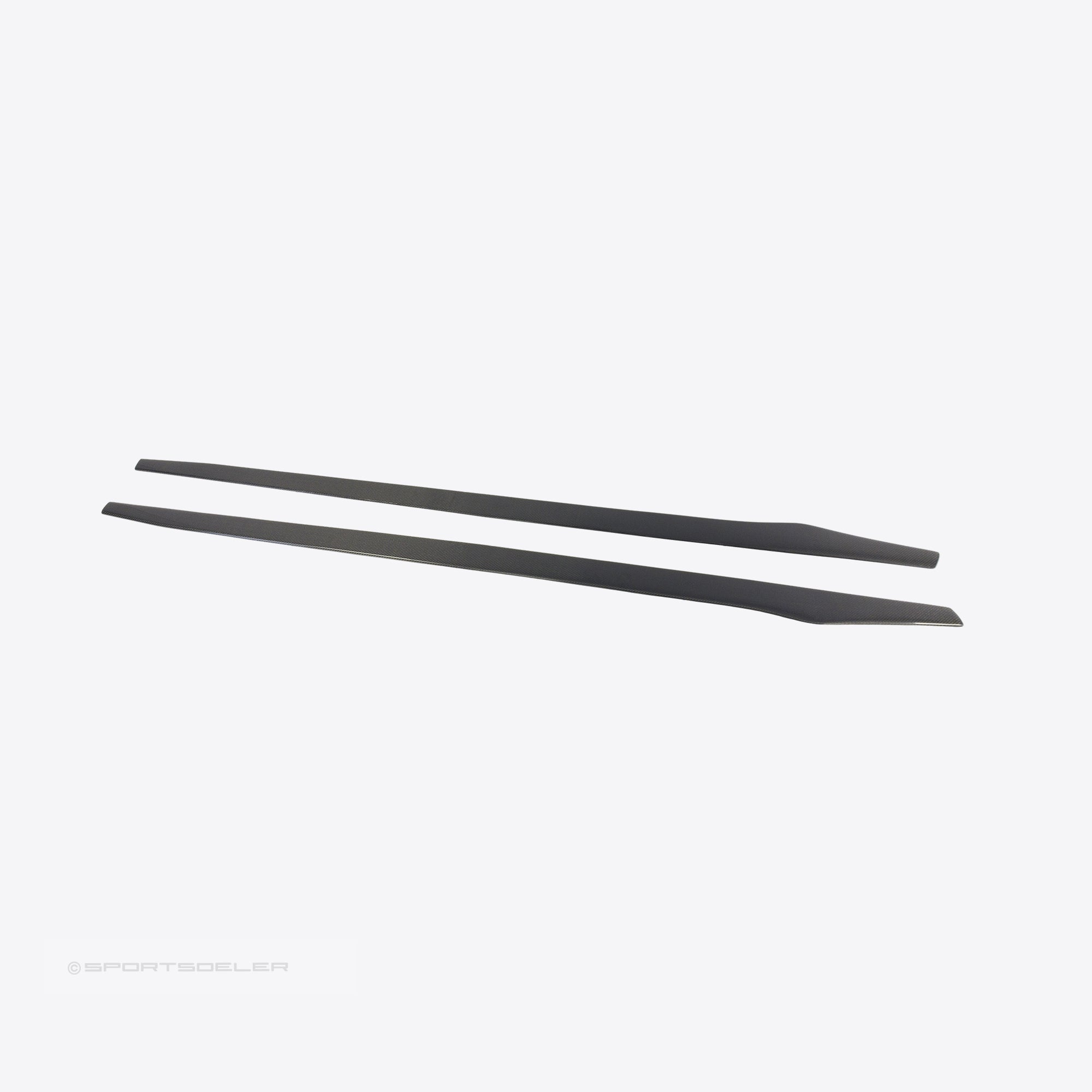 Mercedes C63 W205/S205/C205 Carbon Fiber Sideskjørt