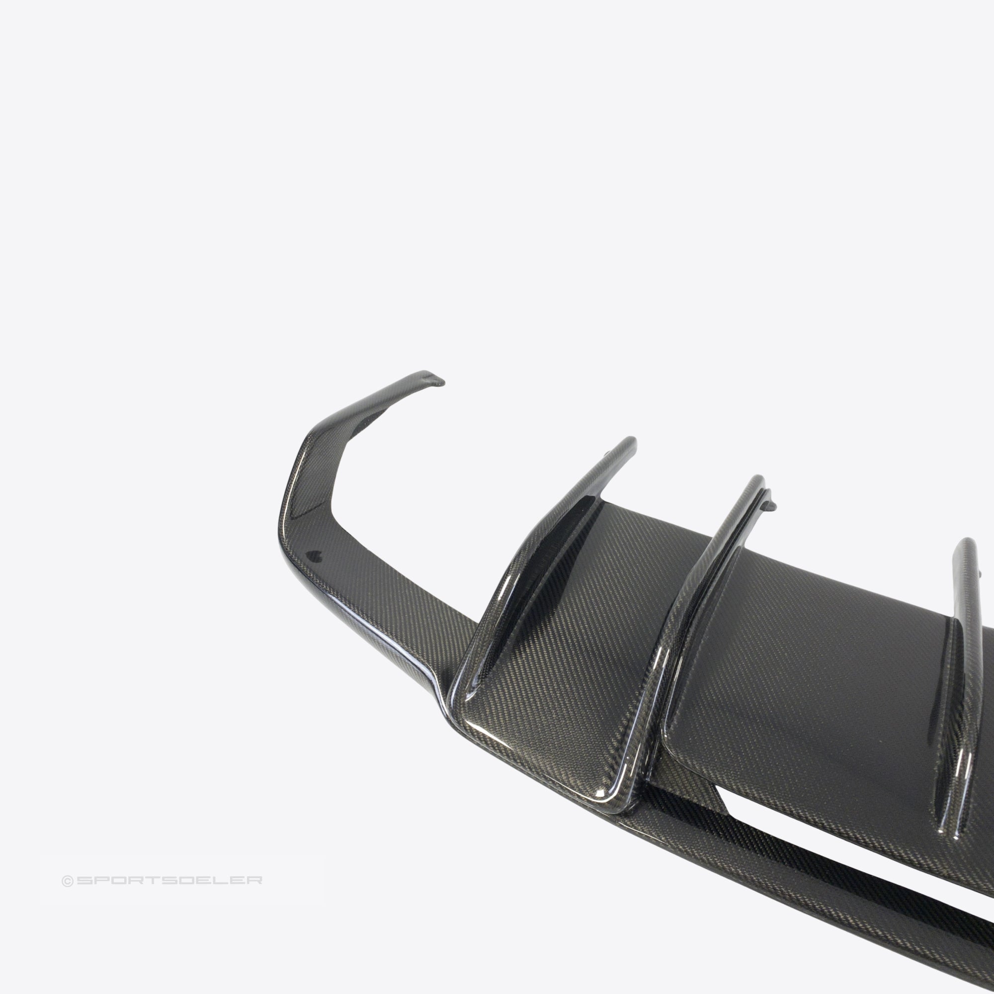 Mercedes W218 CLS 63 Carbon Fiber Diffuser