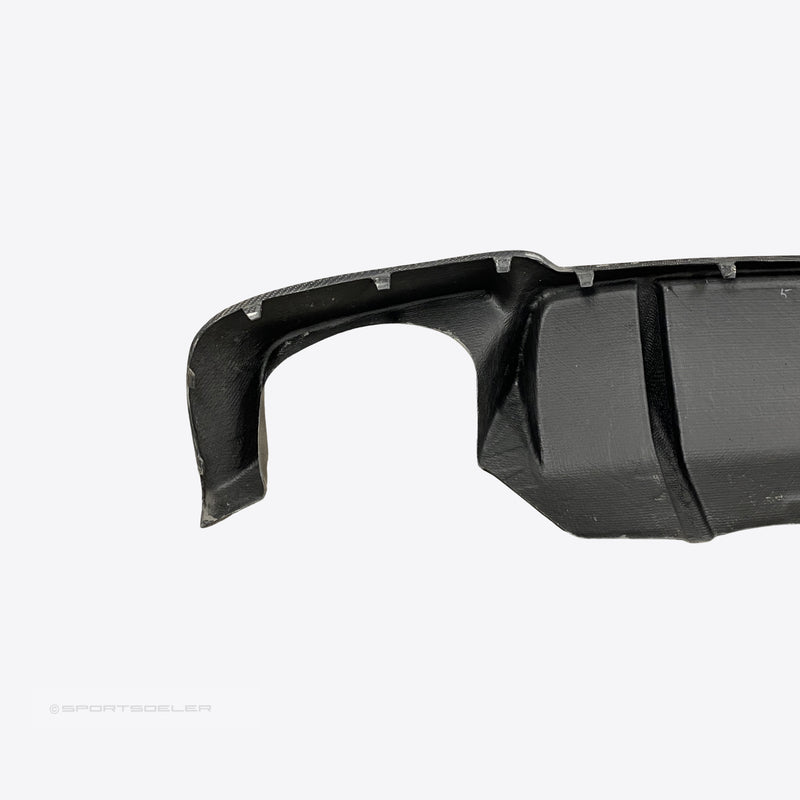 BMW F10 5-Serie Carbon Fiber Diffuser V-Style - Sportsdeler