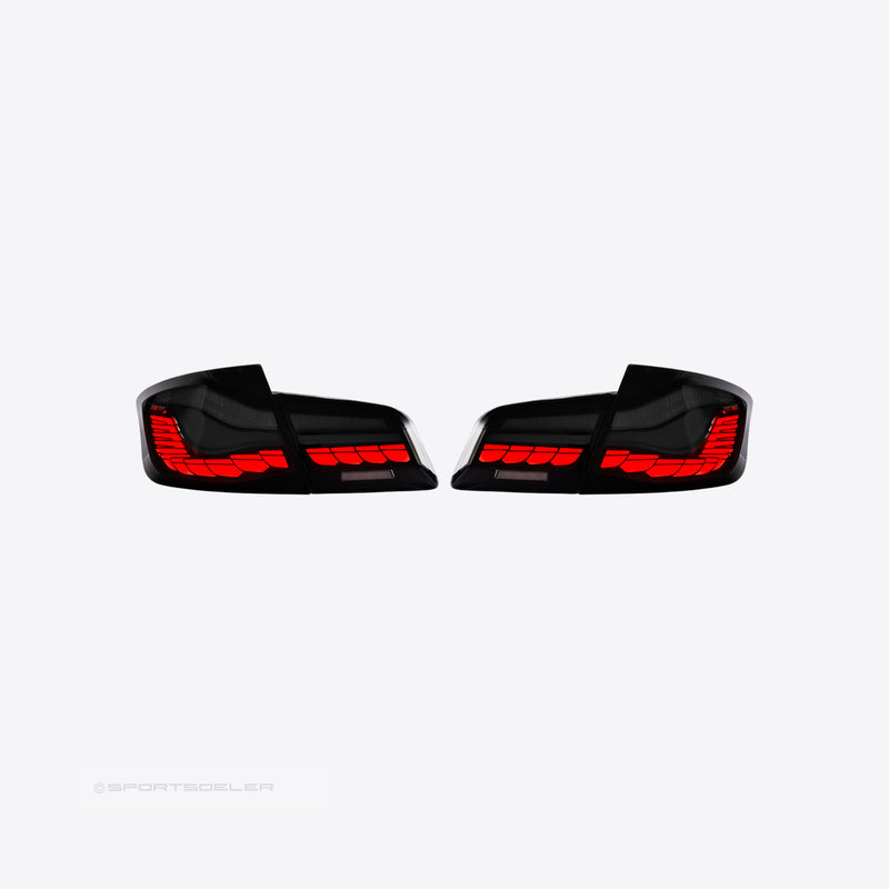 BMW F10 & F10 M5 GTS OLED baklykter "Smoke" - Sportsdeler