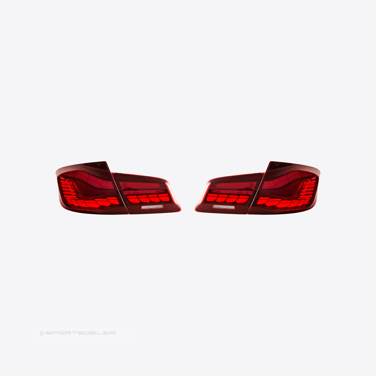BMW F10 & F10 M5 GTS OLED baklykter "Rød" - Sportsdeler