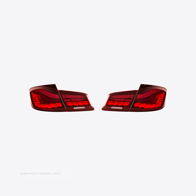 BMW F10 & F10 M5 GTS OLED baklykter "Rød" - Sportsdeler