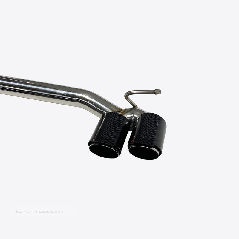 Dobbel Eksos BMW F30/F31 3-Serie 320 - Sportsdeler