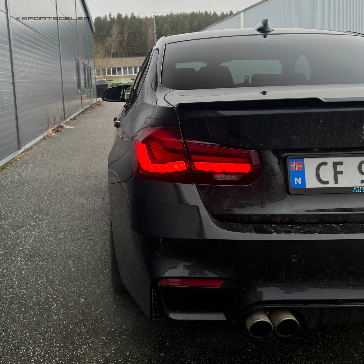 BMW F30 & F80 GTS OLED baklykter "Rød" – bilde 3 | Sportsdeler