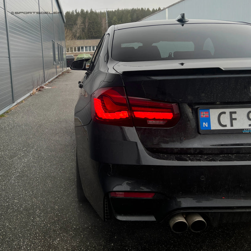 BMW F30 & F80 GTS OLED baklykter "Rød" - Sportsdeler