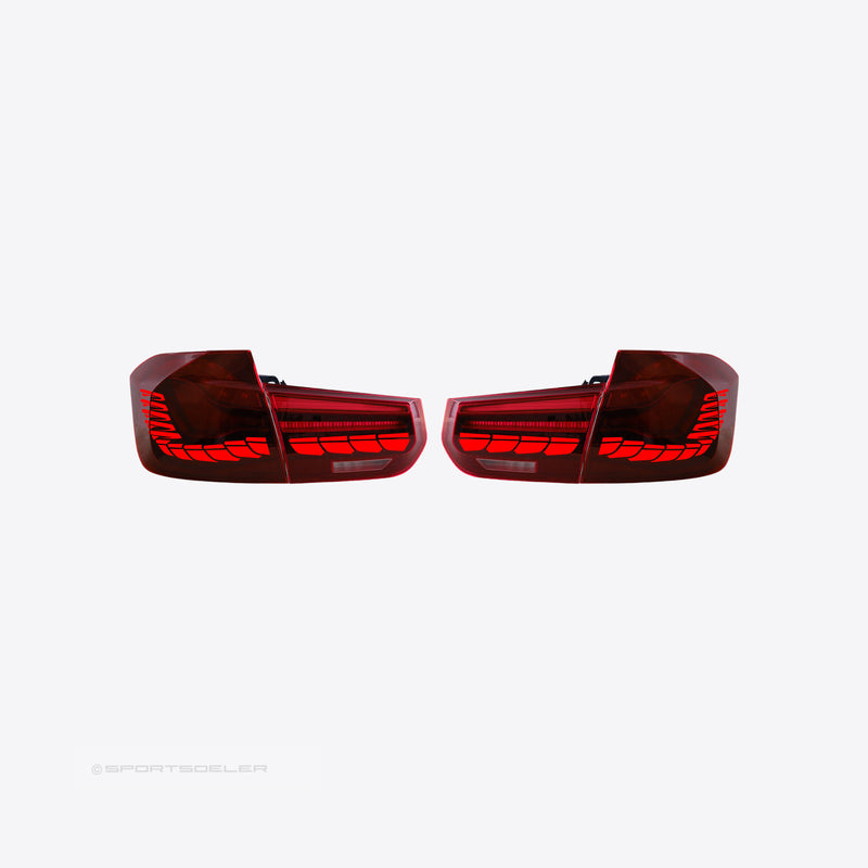 BMW F30 & F80 GTS OLED baklykter "Rød" - Sportsdeler