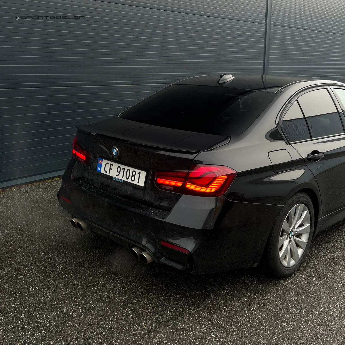 BMW F30 & F80 GTS OLED baklykter "Rød" - Sportsdeler