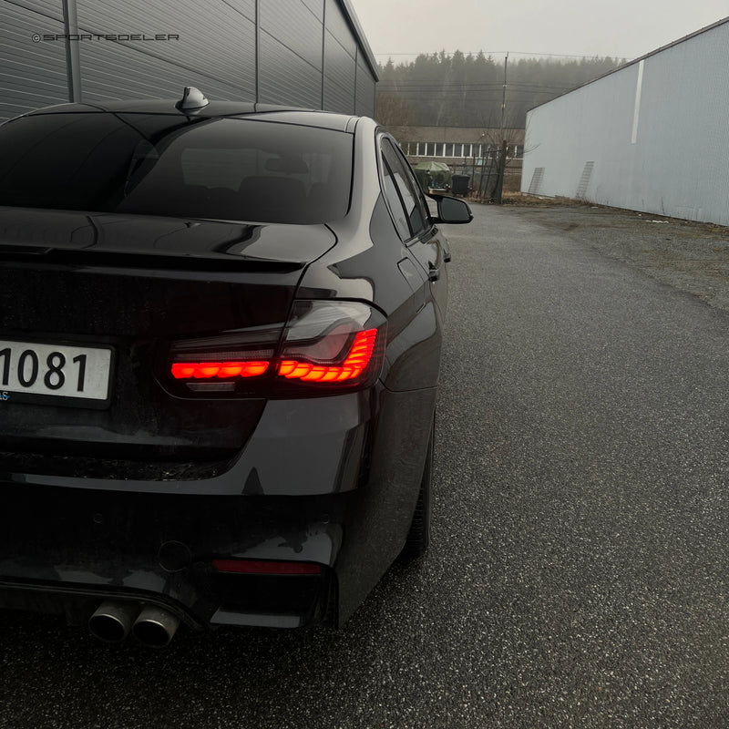 BMW F30 & F80 M3 GTS OLED baklykter "Smoke" - Sportsdeler