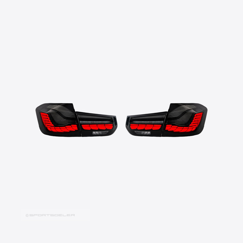 BMW F30 & F80 M3 GTS OLED baklykter "Smoke" - Sportsdeler