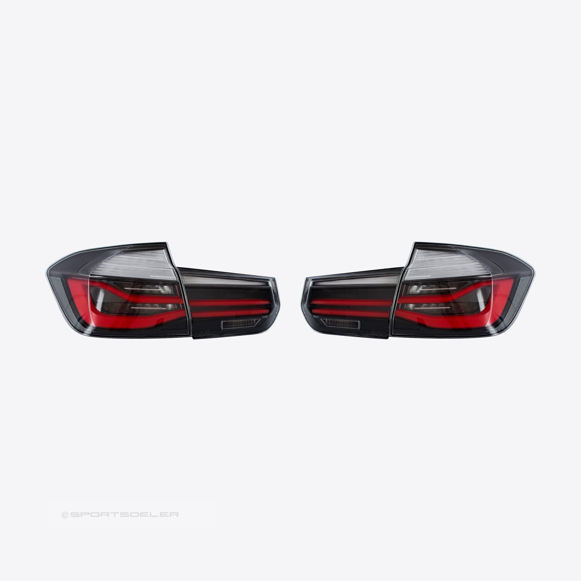 BMW F30 & F80 LCI baklykter "Smoke"