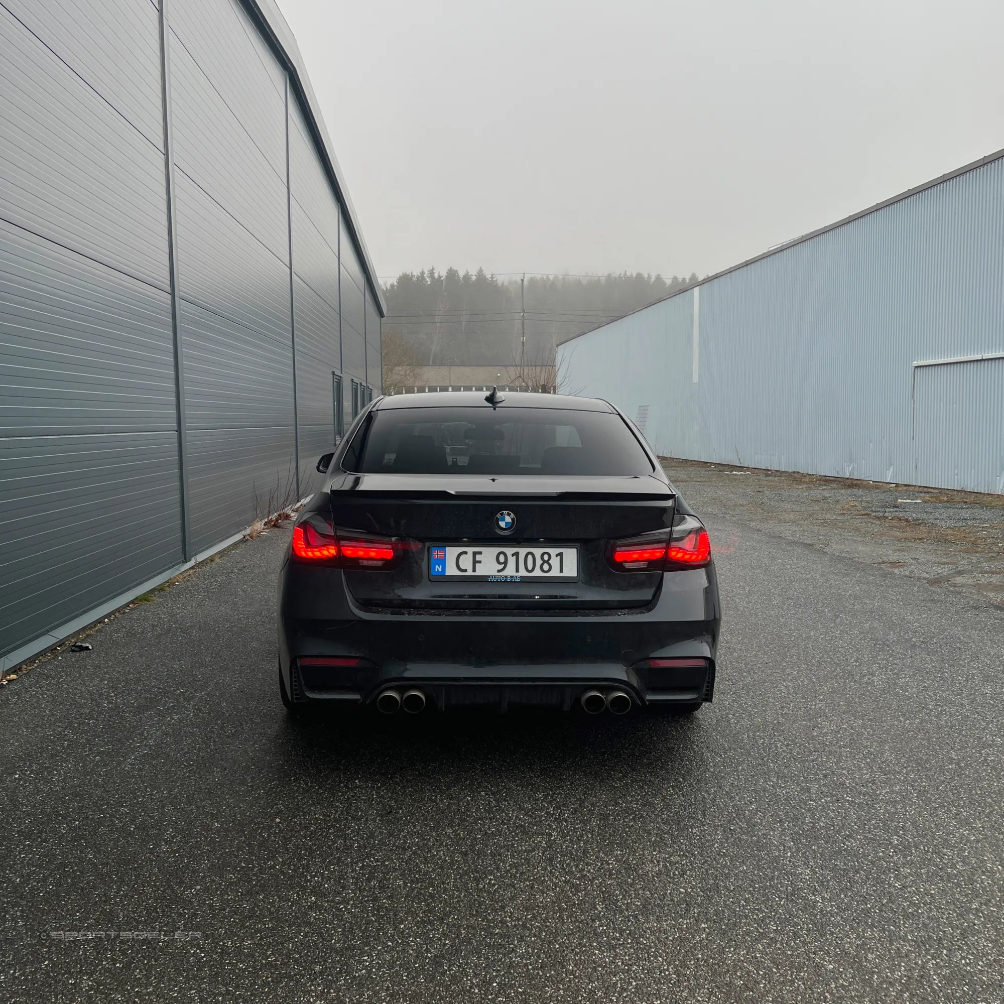 BMW F30 F80 M3 3-Serie M4 Spoiler