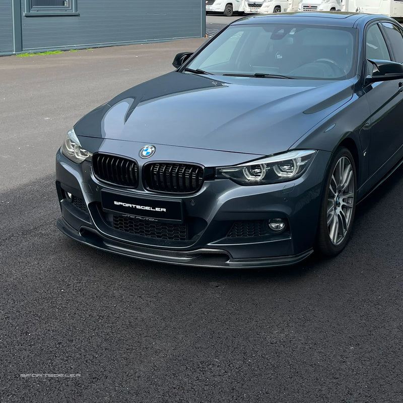 BMW F30/F31 3-Serie Varis Style Carbon Fiber Frontleppe - Sportsdeler