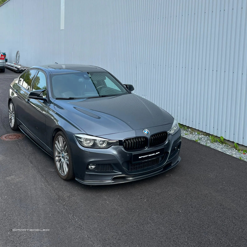 BMW F30/F31 3-Serie Varis Style Carbon Fiber Frontleppe - Sportsdeler