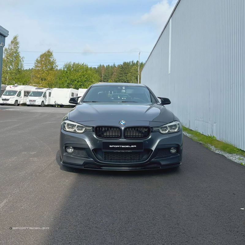 BMW F30 & F31 Varis Frontleppe "Gloss Black" - Sportsdeler