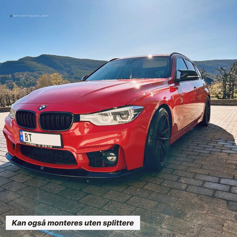 BMW F30 & F31 M3-Front Performance Frontleppe - Sportsdeler