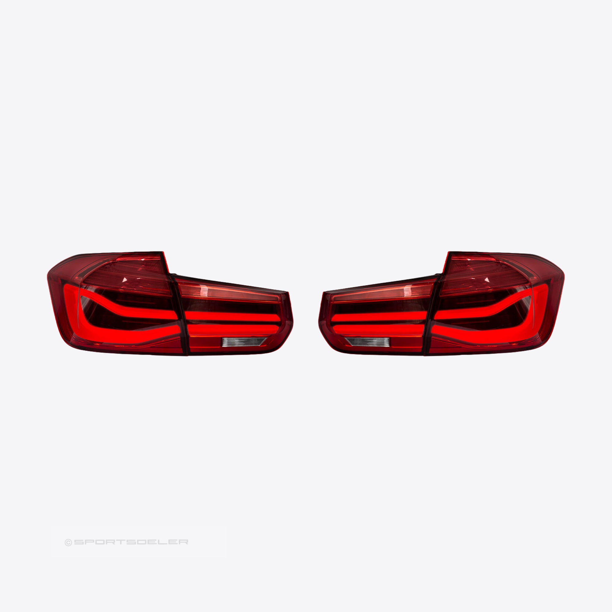 BMW F30 & F80 LCI baklykter "Rød"