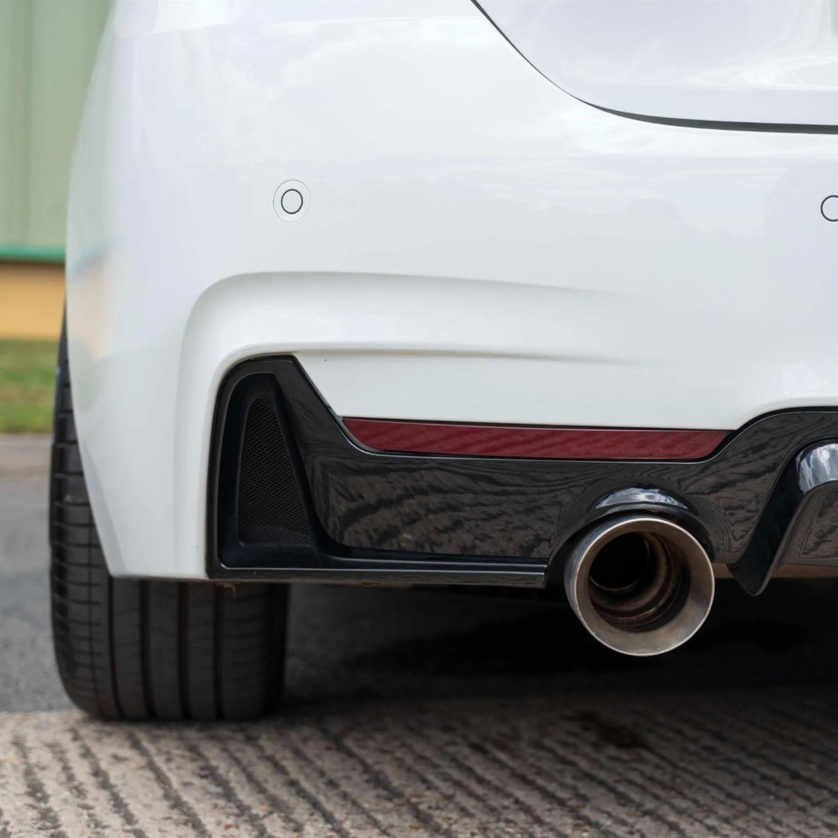 DM Autoteile Sport-Diffusor In Schwarz Hochglanz Für BMW 4er F32/F33/F36 Mit M-Paket (