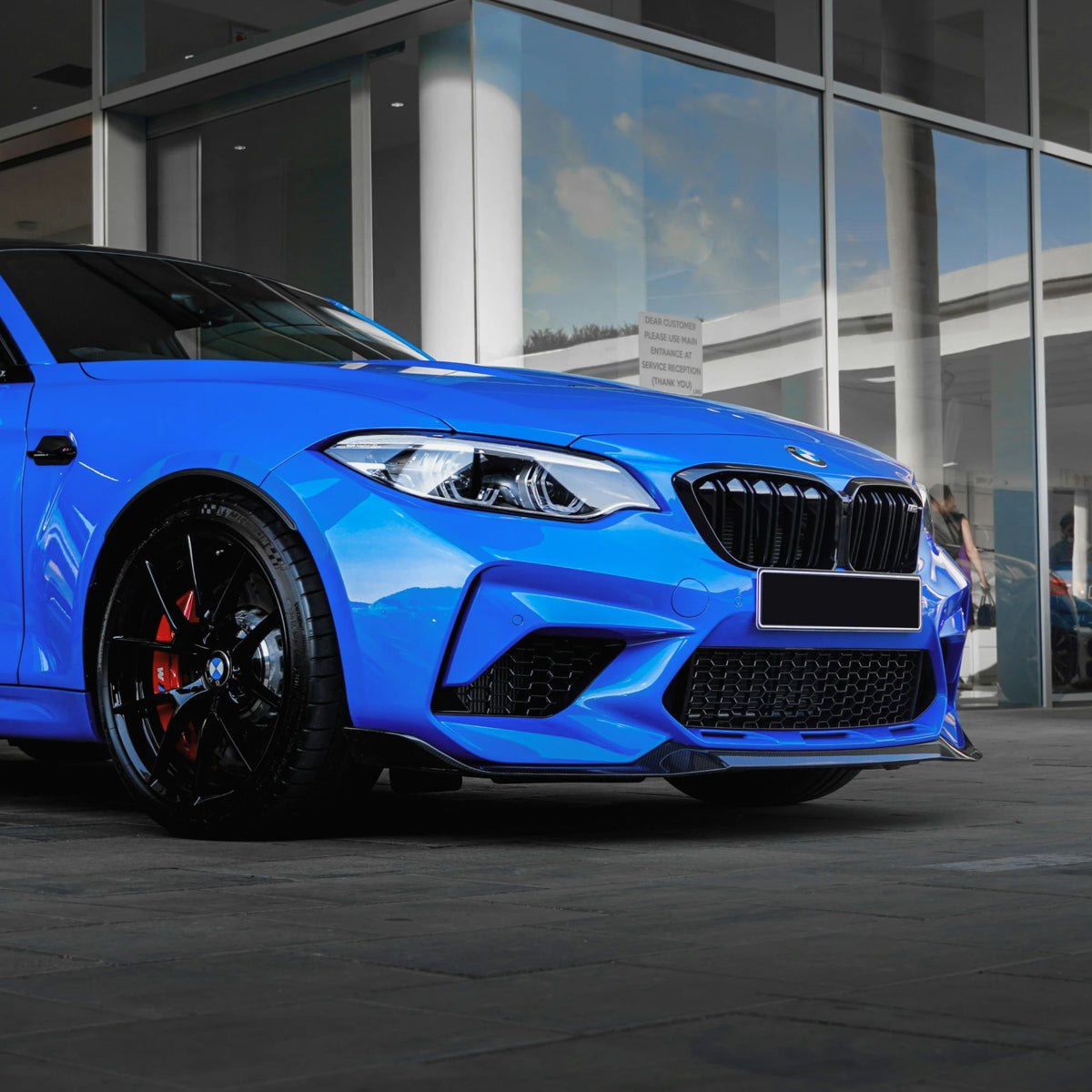 BMW F87 M2 Performance Frontleppe – bilde 4 | Sportsdeler