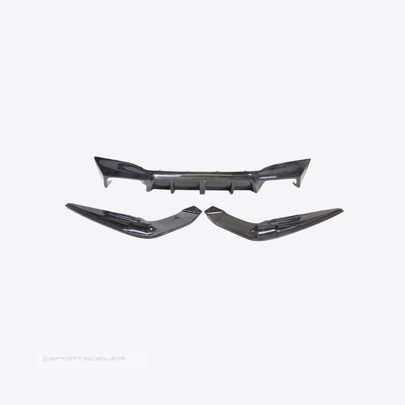 BMW F90 M5 Carbon Fiber 3D Diffuser V.1 - Sportsdeler