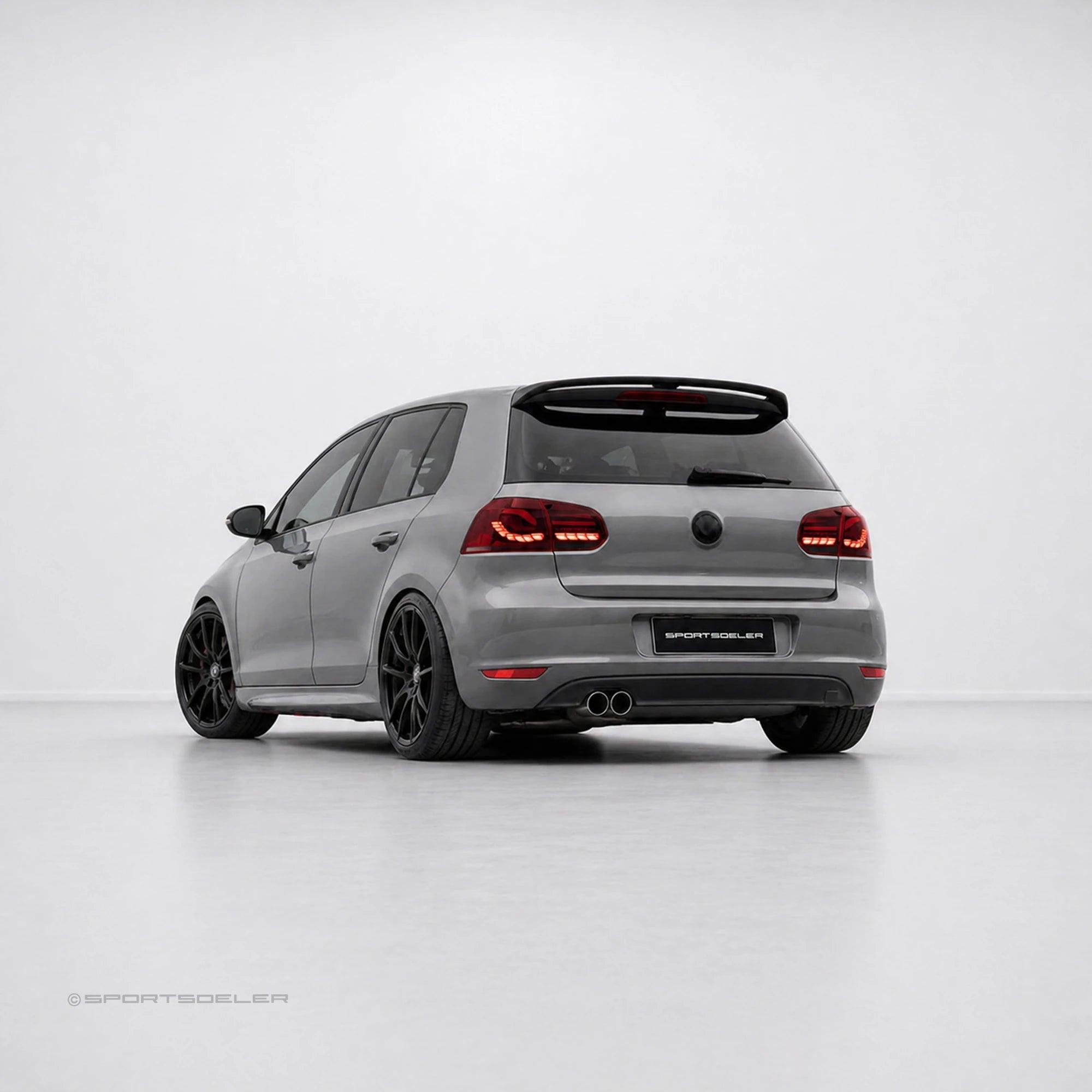 VW Golf 6 GTS OLED baklykter "Rød"