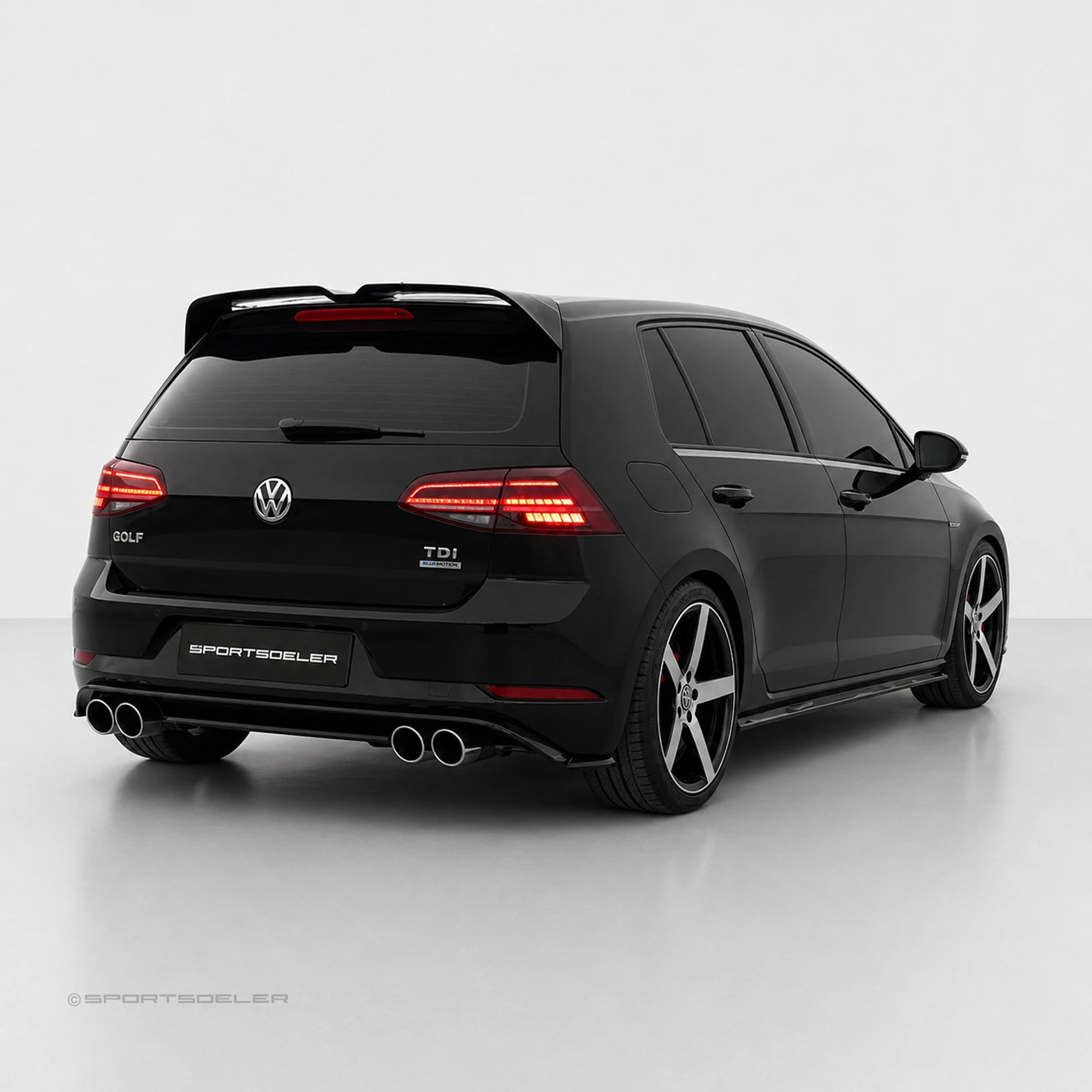 VW Golf 7 & 7.5 LED baklykter "Rød"