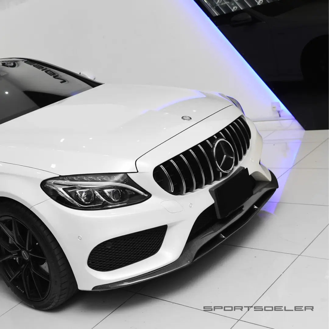 Mercedes Benz C-klasse W205/S205/C205 Pre facelift GT Grill "Chrome" - Sportsdeler
