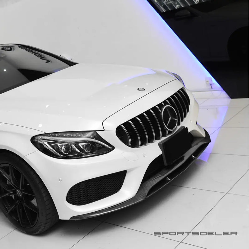Mercedes Benz C-klasse W205/S205/C205 Pre facelift GT Grill "Chrome" - Sportsdeler
