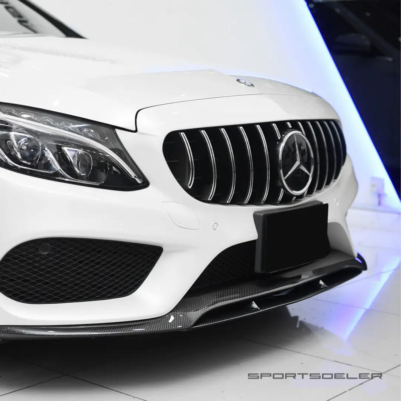 Mercedes Benz C-klasse W205/S205/C205 Pre facelift GT Grill "Chrome" - Sportsdeler