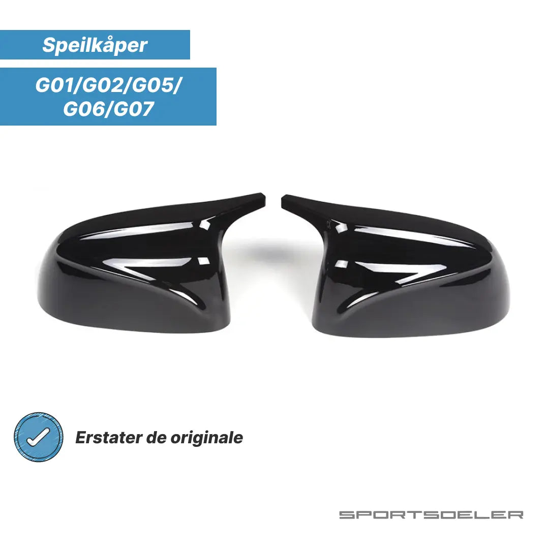 BMW G01 G02 G05 G06 G07 Speilkåper - Sportsdeler