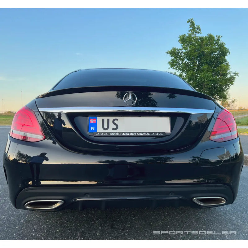 Mercedes C klasse W205 AMG Spoiler - Sportsdeler