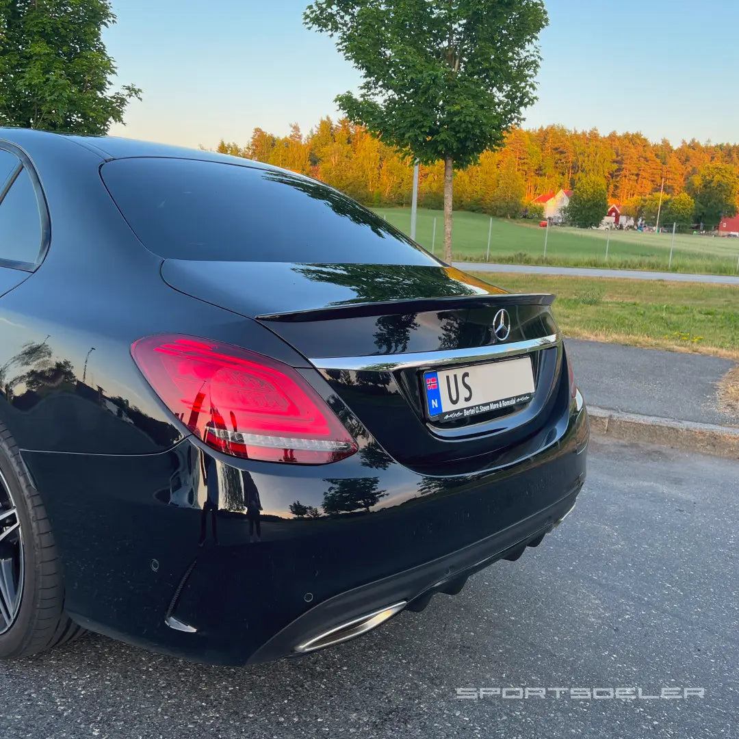 Mercedes C klasse W205 AMG Spoiler - Sportsdeler