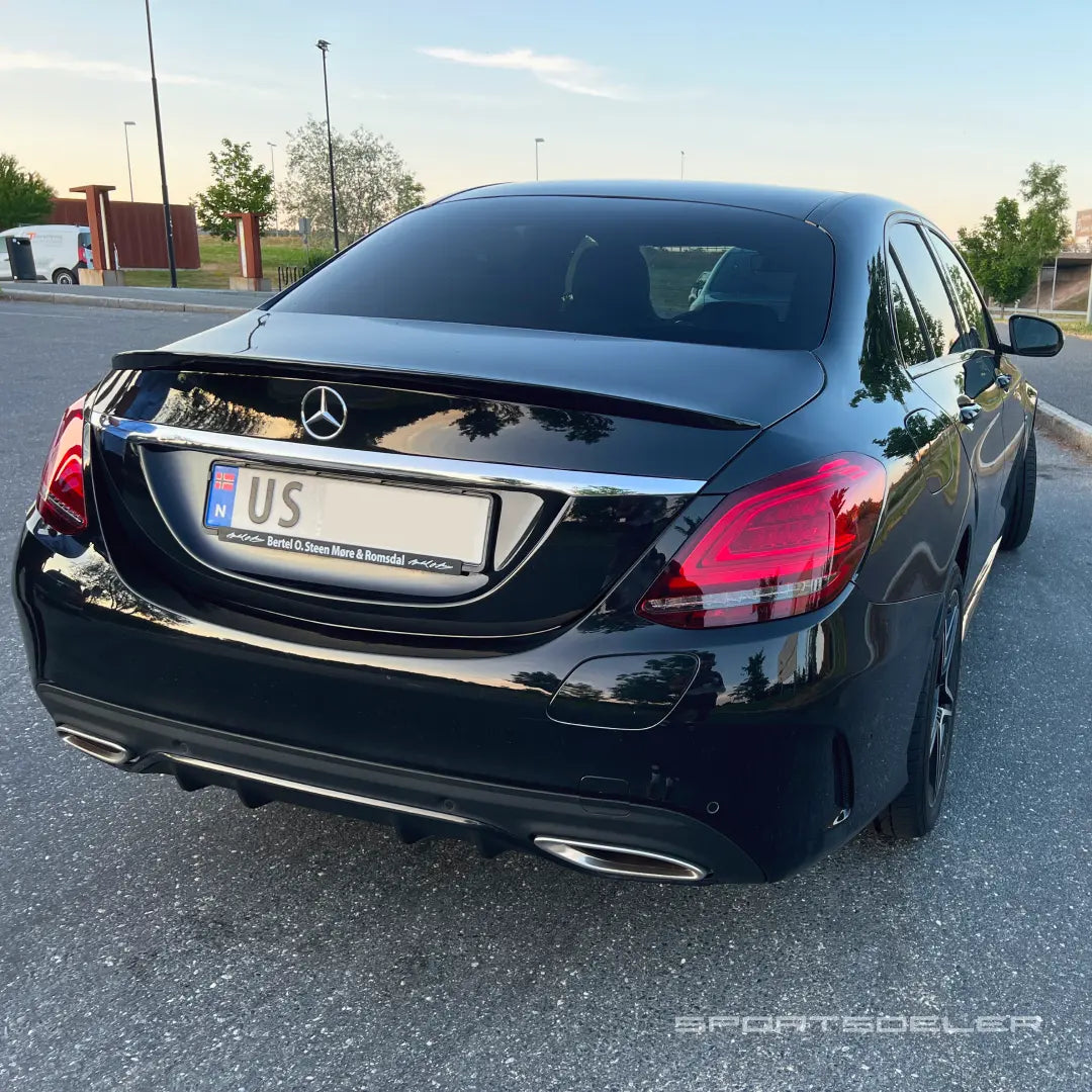 Mercedes C klasse W205 AMG Spoiler - Sportsdeler