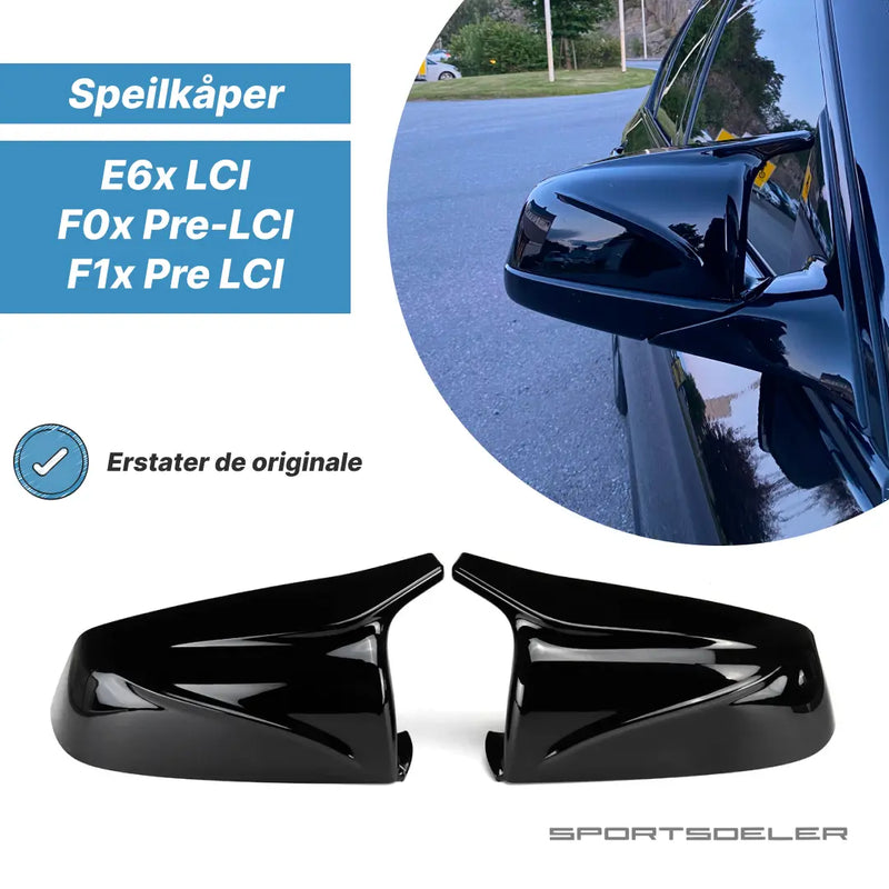 M-Look Speilkåper BMW E6x LCI F0x Pre-LCI F1x Pre-LCI - Sportsdeler